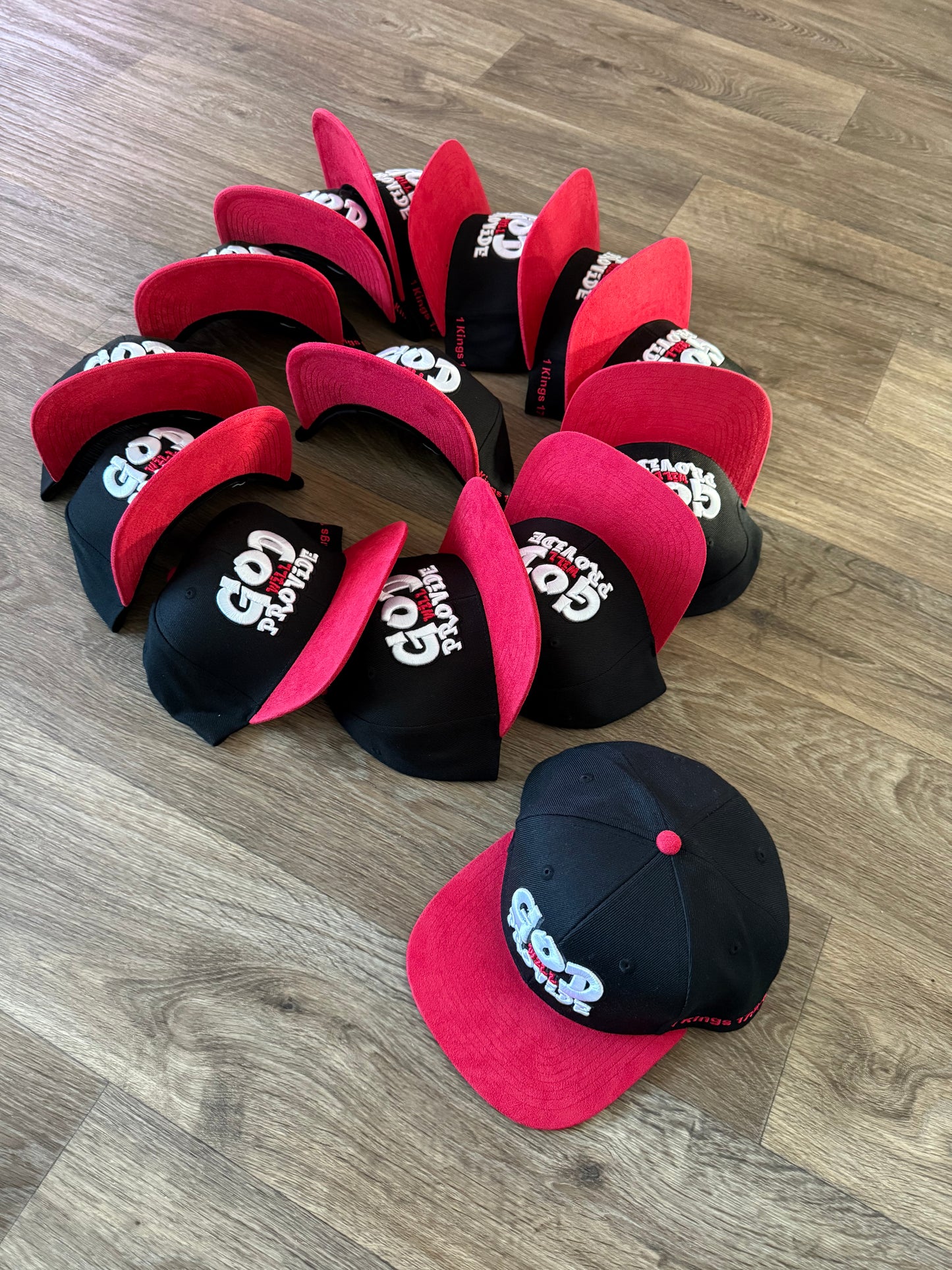 God Will Provide Redemption Red Cap