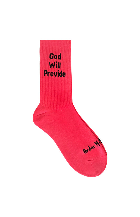 Red God Will Provide Socks