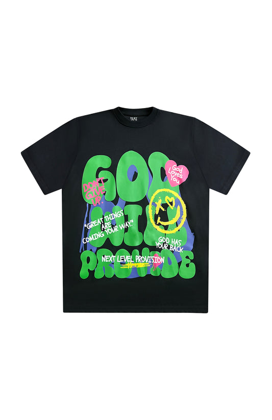 God Will Provide Graffiti Tee